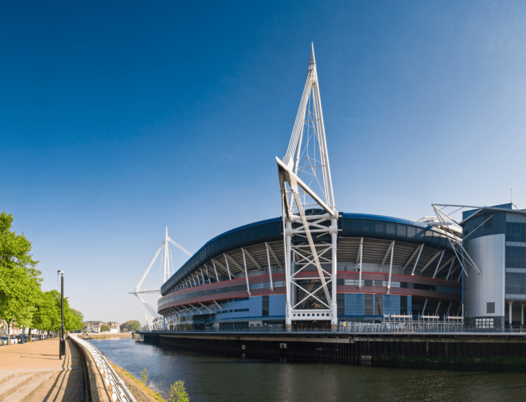 The Principality Stadium in Cardiff